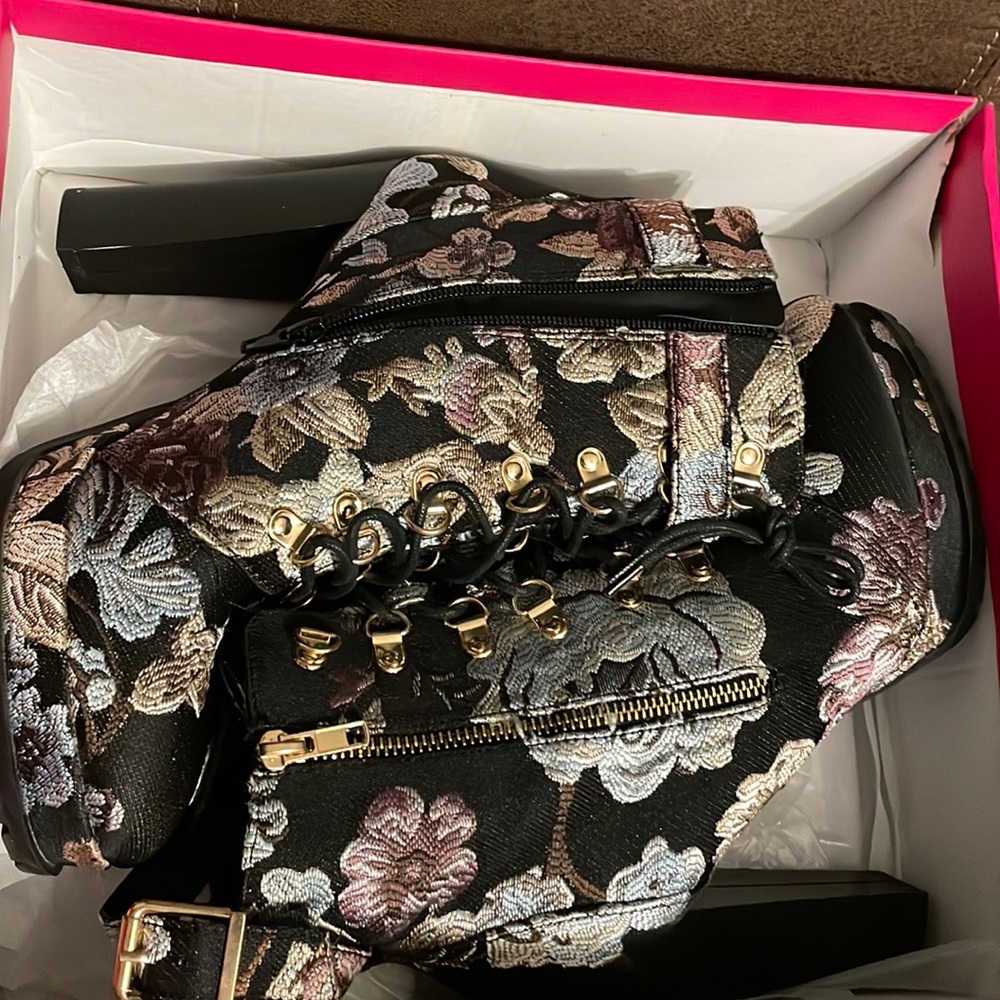 Floral Booties